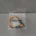 Mens Rope Bracelet - Stainless Steel Silver Shackle, Extremely Durable and Scratch Resistant Waterproof Paracord, Handmade, Nautical Wristband for Men 12-8.5