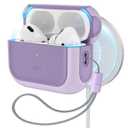 ESR for AirPods Pro 2 Case, Compatible with Airpods Pro Case 2nd / 1st Generation (2023/2022/2019), Compatible with MagSafe, Full Drop Protection Cover with Lanyard, Purple