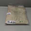 NICETOWN Taupe 100% Blackout Linen Curtains 63 inch Long Burg, Farmhouse Thick Completely Blackout Window Treatment Panels Thermal Insulated Drapes for Cupboard (1 Pair, 42" Width Each Panel)