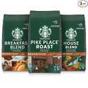 Starbucks Ground Coffee, Medium Roast Hot or Iced Coffee, Variety Pack, Three 12 oz Bags​, BBD 08/04/2026