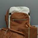 LOVEVOOK 40L Travel Backpack for Women & Men, Airline Approved Carry On Luggage with 3 Packing Cubes, TSA Overnight Bags, Waterproof Personal Item Bag, Weekender Essentials Backpacks fits 17" Laptop (Brown-beige-black)