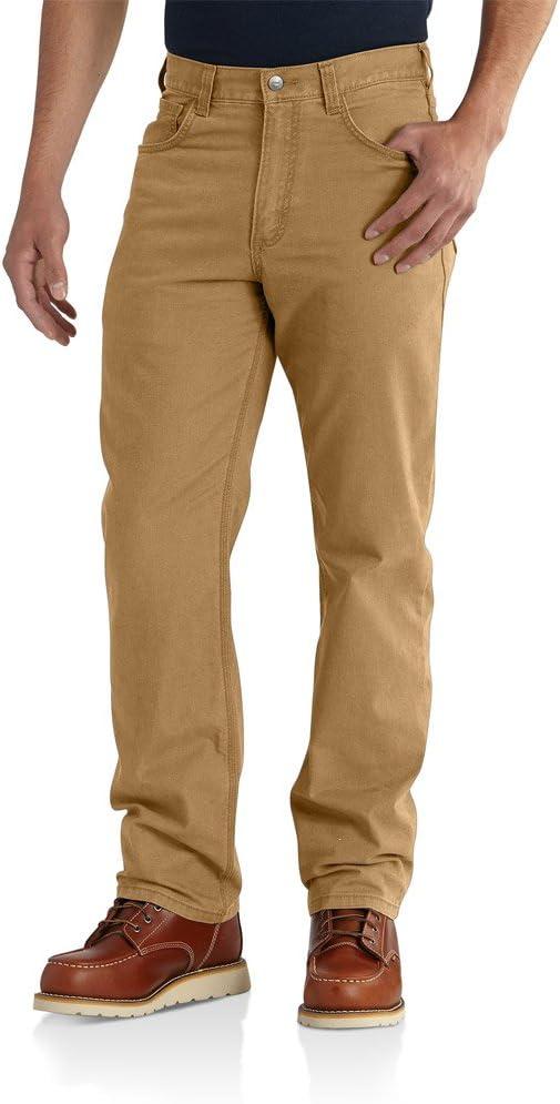 Carhartt Men's Relaxed Straight Rigby Pant (34W x 32L, Hickory)