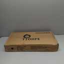 TaoHFE Black Bathroom Over The Toilet Storage Cabinet,Wall Medicine Cabinet Organizer with 2 Door Adjustable Shelves,Wooden Modern Bathroom Shelves Wall Mounted Laundry Room