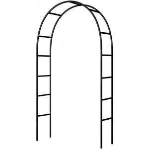 Elegant Pergola Arbor Garden Arch Trellis 55" W x 94.5" H, 16mm Metal Tubes & 0.4mm Thickened Wall Construction, Weather Resistant, Versatile Use for Outdoor Decoration