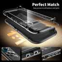 Dockable Case for Nintendo Switch 2-1:1 Precision Cutouts, Full Coverage Shockproof Hard Protective Switch 2 Case Shell, Compatible with Nintendo 2 Dock