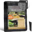 Tilvex 40% Garden Shade Cloth for Plants – UV-Resistant Greenhouse Shade Cloth, Heavy Duty Mesh Tarp with Grommets for Patio, Backyard, Gazebo, Deck and Plant Heat Protection (10' x 20')