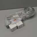 Unicozin LED 4 Light Track Lighting Kit, 24.8'' Matt Nickel 4 Way Ceiling Spot Lighting, Flexibly Rotatable Head, Modern Track Light Included 4 x LED GU10 Bulb (4W, Daylight White 5000K, 400LM)