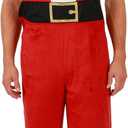 Bioworld Santa Claus Christmas Red and White Jamerall (Red, L)