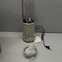 COOK WITH COLOR Personal Power Blender 600W, 24oz Capacity, BPA-Free Jar, Ice-Crushing Blades, Ideal for Smoothies & More, Anti-Slip Feet, Easy to Clean, Greige