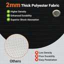 Archery Netting Backstop,Heavy Duty Polyester Arrow Backstop, archery net 5 x 10ft x 2mm ,45 lbs