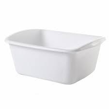 Starplast 18Qt White Dish Pan