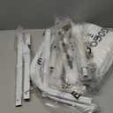 UPGOGO Folding Bed Rail for Toddlers,Baby Bed Rail Guard with Reinforced Anchor Safety System,Fit Bunk,Full Size,Queen,King,Twin(White,43"x23.6")