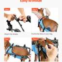 VEVOR Dog Wheelchair for Back Legs, Adjustable 2 Wheels Pet Wheelchair, Lightweight Dog Cart with Shock-Absorbing Wheels, Mobility Support Wheel Chair for Disabled Injured Dogs up to 22lbs, X-Small