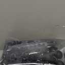 Sattiyrch 76ct Christmas Tree Ornaments Set, Black Shatterproof Christmas Balls Decorations, Xmas Decorative Hanging Ornaments(Black)