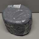 4 Pack 10 Inch Craft Foam Wreath, White Polystyrene Foam Circles Ring, Round Foam Wreath Form for Crafts DIY Arts Floral Projects Home Wedding Decor