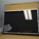 Aluminum Trade Show Display Case 34in x 22in x 20in Portable Laptop Case Foldable Locking Card Display Shelves Stand for Sports Cards Jewelry Collectible Cards Handicrafts