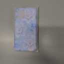 Jusy Compatible with iPhone 11 Pro Max, Colorful Retro Oil Painting Printed Flower Laser Glossy Pattern Cute Curly Wave Phone Case Soft TPU Cover for Girly Women - Blue Flower