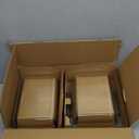 M MCIRCO [80 oz & 36 oz Extra Large Glass Food Storage/Baking Containers Set with Lids, 2 Pack 80 oz(10 cup)&2 Pack 36 oz (4.5 cup) Airtight Glass Container,Microwave,Oven,Freezer and Dishwasher (gray)