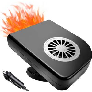 180W 12 Volt Car Heater That Plugs Into Cigarette Lighter, Portable Car Defroster Windshield Heater