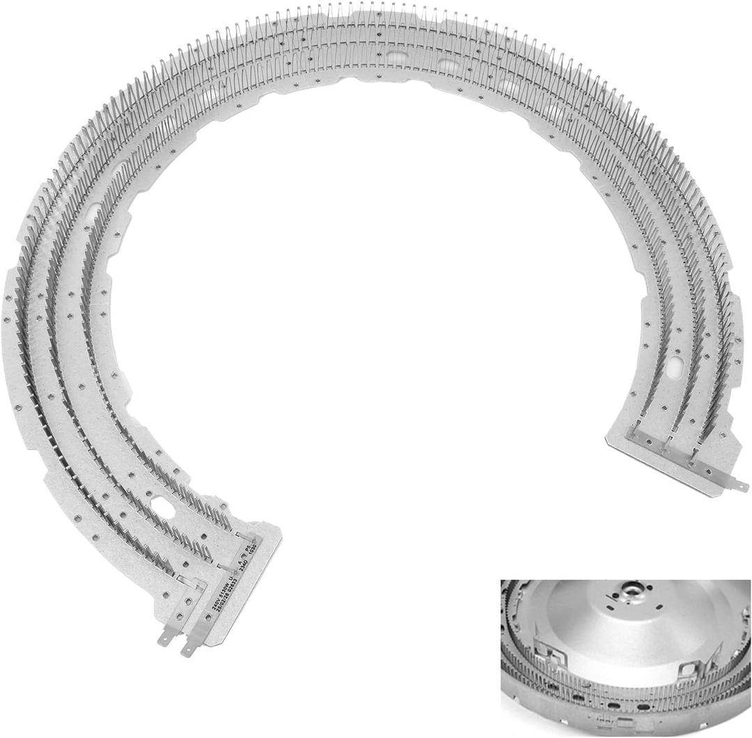 WE11M10001 Dryer Heating Element Replacement Parts Compatible with GE Hotpoint & Fisher Paykel, Dryer Mica Heater Replacements 17380082/ WE11M10001