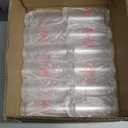 Pickmesh 24 Pcs Christmas Plastic Cups Bulk 13.5 oz Reusable Cups with Lid and Straw Pink Cold Drink Coffee Water Beverage Tumbler Gifts for Adults Xmas Party Favor Holiday Supplies