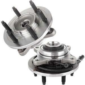 SCITOO Wheel Bearing and Hub Replaces 515046 Front fit for Ford Expedition 2003-2006, for Ford F-150 2004-2008, for Lincoln Mark LT 2006-2008 Hub Bearing Assembly 6 Lugs W/ABS [2pc]
