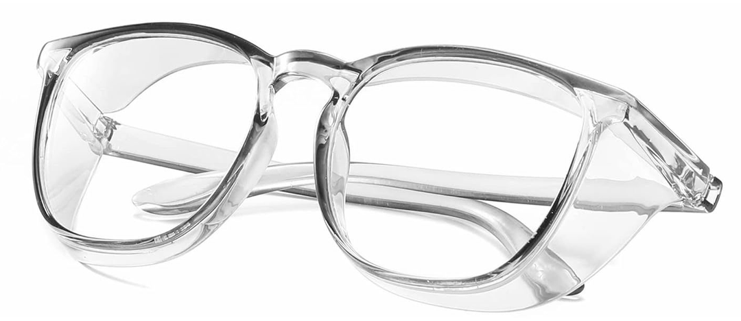 Alsenor Safety Glasses Anti Fog Goggles Protective Eyewear Blue Light Blocking Anti Dust UV Protection Glasses For Men Women (2 Pack