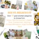 Vision Board Book for Women - 2026 Inspirational Dream Vision Board Book Magazine with 1400+ Diverse Images, Quotes & Stickers, Scrapbook Supplies, Realize Dreams and Create Life Goals