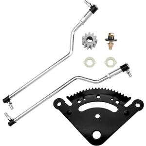 Steering Sector Drag Link Kit, 19 Teeth Steering Tie Rod Kit Compatible With John Deere Lawn Mower D110 D120 D130 D140 D170 LA105 LA115 LA130 LA135 LA140 LA145 LA175, Tractor Steering Kit