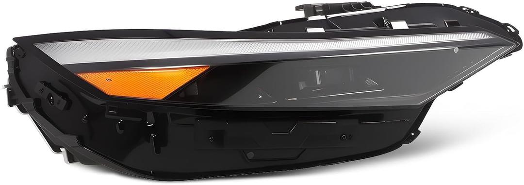 Right Headlight Assembly Compatible with Elan-tra SE SEL N Line GLS Preferred Luxury Limited 2024-2025 Headlamp W/Module Passenger Side Front Light 92012AA740