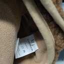 cyeollo Coats Reversible Dog Jacket Thickened Vest Turtleneck Fleece Furry Clothes Doggie Jacket for Cold Weather Winter Warm Dog Coats for Small Dogs Brown Apparel Size Medium