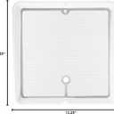HENG'S INDUSTRIES White Jensen Screen Frame JRP1124B