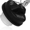 Locking Gas Cap Fuel Tank with Key, Gas Cap Lock Locking Fuel Cap Cover Replacement for Toyota 4Runner, Chevy Silverado 1500 2500 3500, Nissan GMC Honda Subaru Buick #10504 77300-47020