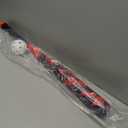 Ortiz34 Bat & Ball Set - Graffiti Plastic Bat & Ball Homerun Set- David Ortiz Backyard Baseball Set for Youth, Kids, Teenagers, Adults (Bat & Ball Set, Blue)
