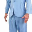 Fun Shack Tuxedo Costume for Men Blue Suit Mens Funny 90s Movie Character, Halloween Costumes for Men (Large)