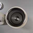 GOPPUS 12oz Kids Water Bottle  BPA-Free, Leak-Proof, Insulated Stainless Steel  Sweat-Proof, Reusable for School, Sports, and Outdoor Activities (White bear)