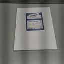 120lb Cover Thick Cardstock Paper - Plain Heavy Bright White Stock - 8.5" x 11" (50 Sheets)