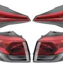 8156142211 Outer Inner Tail Lights Set of 4PCS Compatible with RAV-Four 2016 2017 2018 Left & Right Taillights Tail Lamps 815500R061 815900R030 815800R030