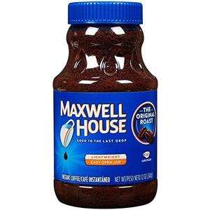 Maxwell House Instant - 12 Ounces, Best By: 13 Jan 2026 