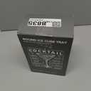 Large Ice Ball Maker Mold, 1.9" Round Ice Cube Mold for Whiskey Bourbon Cocktail, 6 Balls, Sphere Ice Mold, Big Ice Cube Tray with Container and Tongs, Easy to Fill & Release (Blue)