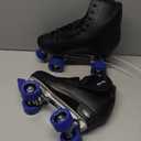 Chicago Skates Classic Quad Roller Skates for Women & Men Durable & Top Performance, Adjustable High-Top Boots for Safe Indoor/Outdoor Roller Derby60mm PU Wheels & Semi-Precision Bearings Size: Womens 11 / Mens 10