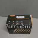 Christmas Net Lights Outdoor, 360 LED 21ft x 5ft Large Net Mesh String Lights 8 Modes, Twinkle Lights Connectable Plug in for Bushes Hedge Yard Garden Party Decor, Green