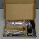 Wahl Groomsman Rechargeable Beard Trimmer kit for Mustaches, Nose Hair, and Light Detailing and Grooming with Bonus Wet/Dry Battery Nose Trimmer  Model 5622v (15 Piece)