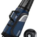 findway Golf Travel Bags for Airlines with Wheels and ABS Hard Case Top, Protect Your Clubs, Waterproof 1680D Oxford Fabric and Oversize Tank Wheels, Lightweight and Easy to Maneuver