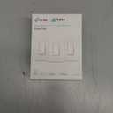 Kasa Matter Smart Light Switch: Voice Control w/Siri, Alexa & Google Assistant | UL Certified | Timer & Schedule | Easy Guided Install | Neutral Wire Required | Single Pole | 2.4GHz Wi-Fi | KS205 (1 Pack)