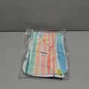 Fokongna 4PCS Wet Dry Bag Waves Rainbow Wet Bag Beach Bags for Swimsuit Toiletry Bags Travel Essentials For Women, Beach Travel Gym for Swimsuit Dirty Diaper Gifts