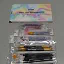 Artdone 31pcs Nail Art Brushes, Nail Art Tool Set, Dotting Tools, Dust Brush,Striping Brushes for Long Lines, Drawing Pen For Gel Polish Design supply