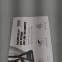 Airplane Foot Hammock, No Collapse Foot Rest for Plane Travel with Extended Adjustment Strap, Portable Desk Foot Hammock with Thickened Foam, Foot Sling Travel Essentials to Relax Your Feet (1 Pc Black)