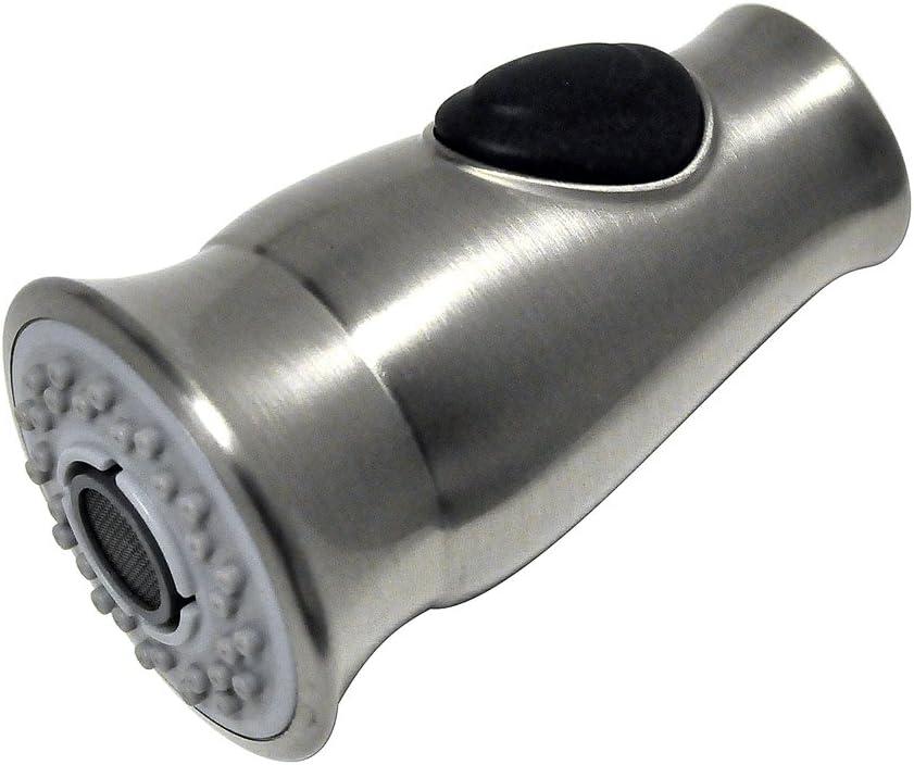 DANCO Smart Spray Kitchen Sink Faucet Pull Down Faucet Spray Head, Plastic (Stainless Steel finish), 1-Pack (10724)