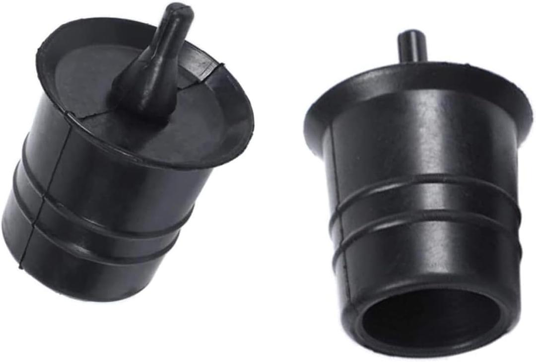 Spare Tire Carrier Bumper Bump Stop Rubber Exterior Accessories for Jeep Wrangler JK JL 2 PCS